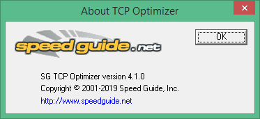 sg tcp optimizer download