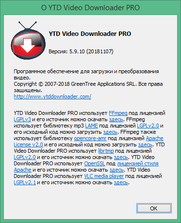 ytd video downloader free download in Russian & English