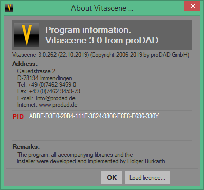 ProDAD VitaScene download