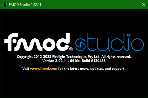 FMOD Studio download