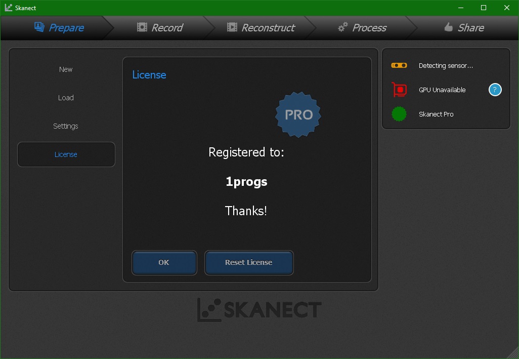 Skanect download