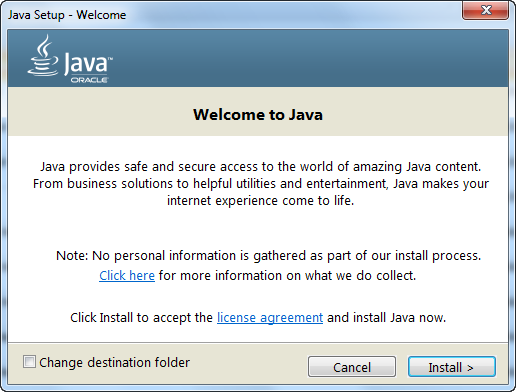 java runtime environment download