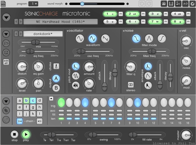 Sonic Charge Microtonic