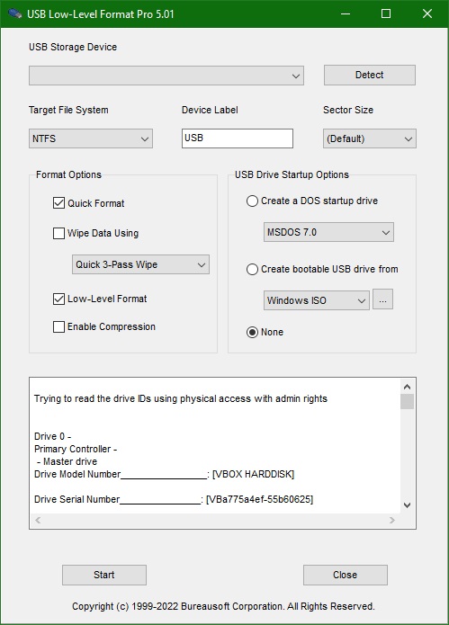 USB Low-Level Format Pro