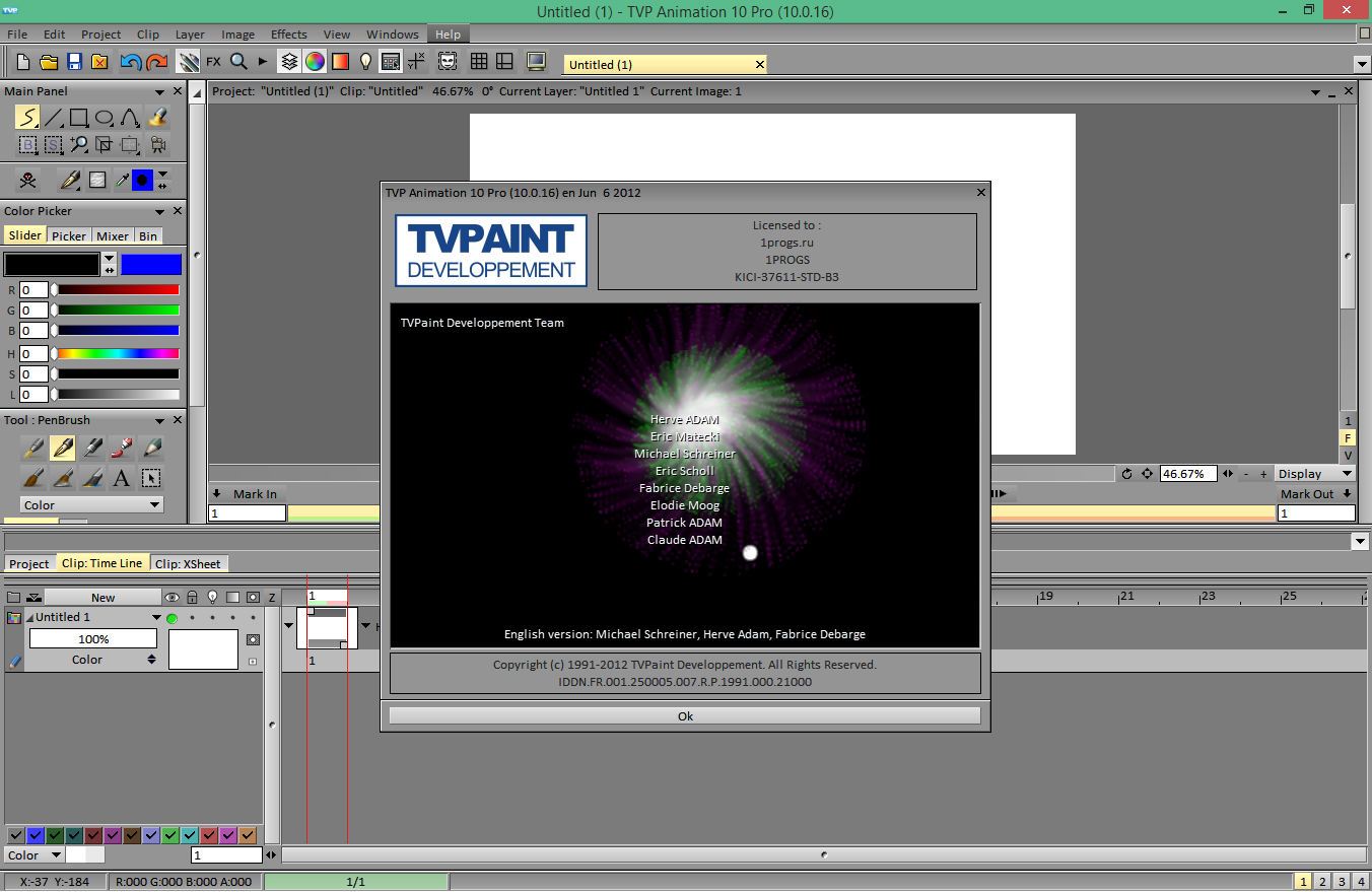 tvpaint animation 11 pro grunted