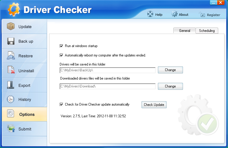 Driver Checker Key