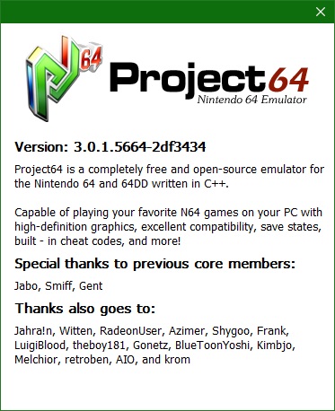 Project64 download in Russian & English