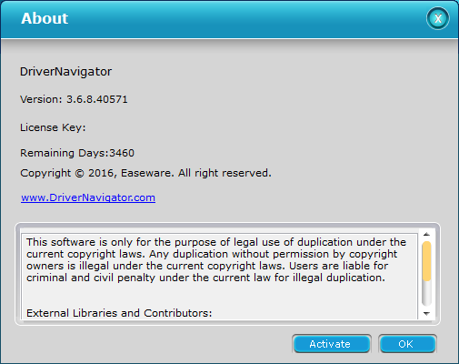 Driver Navigator download with Key