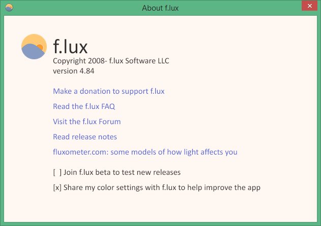 f lux free download in Russian & English