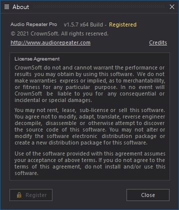 CrownSoft Audio Repeater Pro download