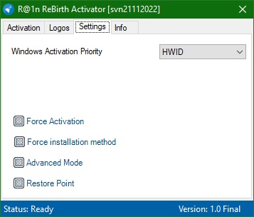 R@1n ReBirth Activator download