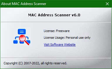 MAC Address Scanner download