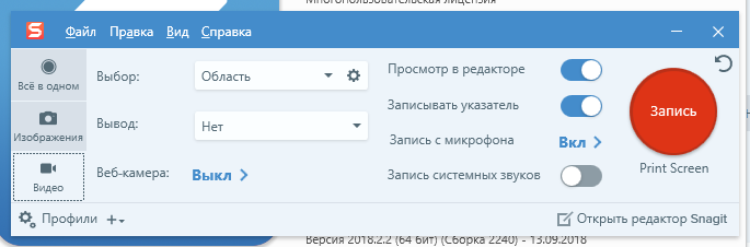 Russian & English SnagIt