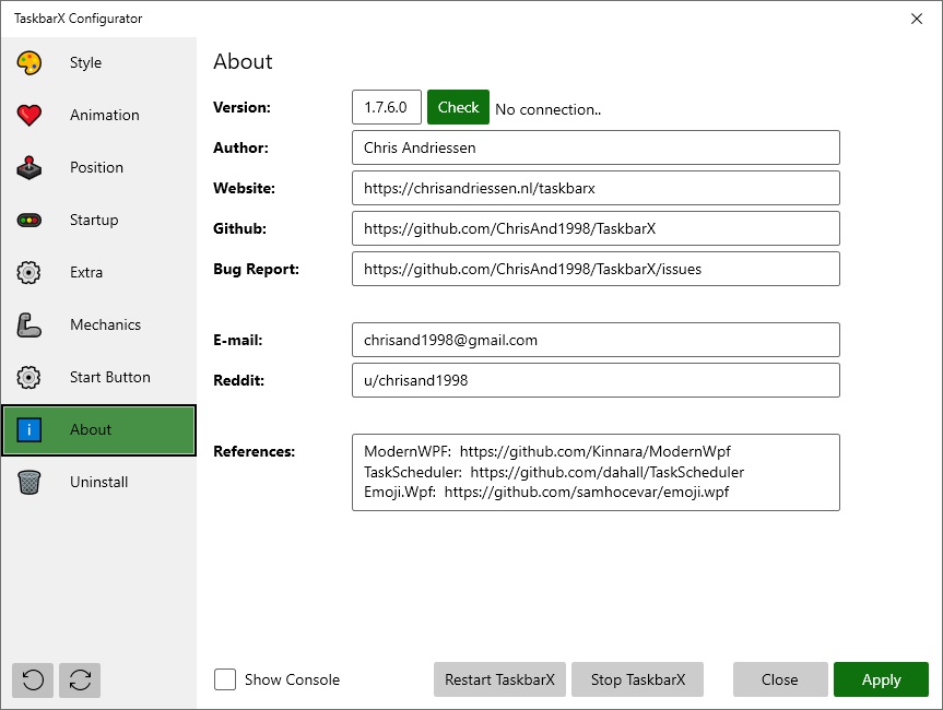 TaskbarX download