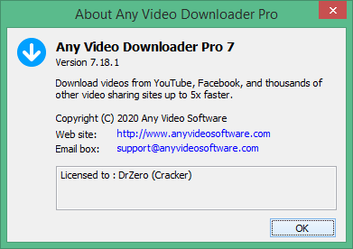 Any Video Downloader download