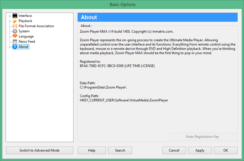 Zoom Player MAX download with Key