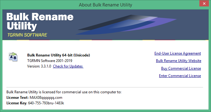 Bulk Rename Utility download