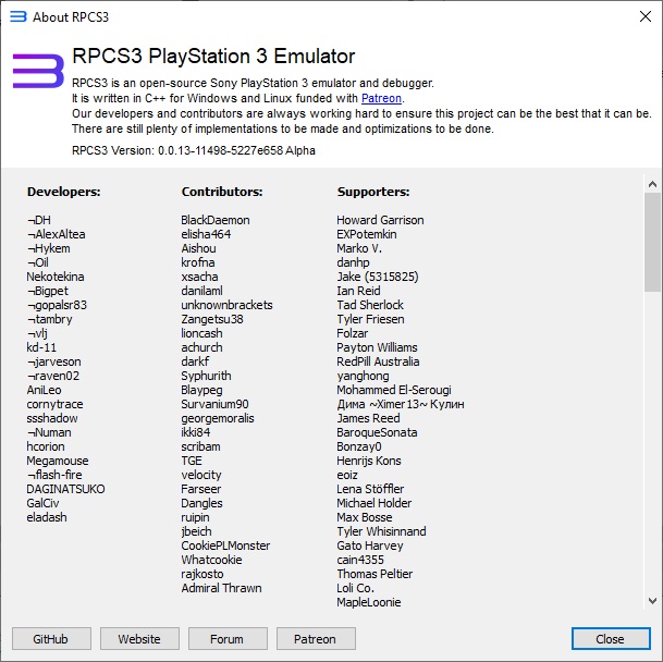 RPCS3 download