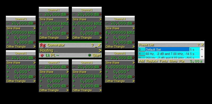 Audio Frequency Generator