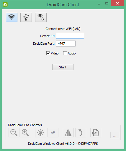 download droidcam on pc