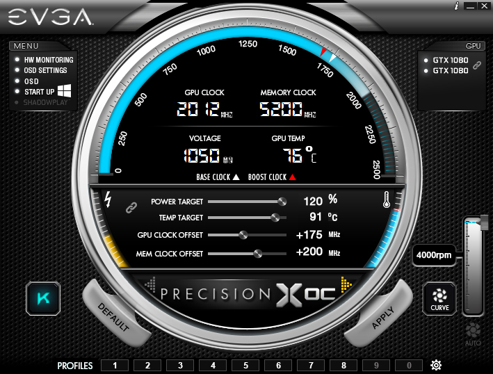 EVGA Precision XOC