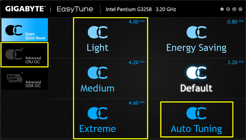 GigaByte EasyTune