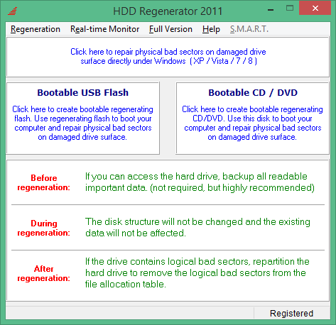HDD Regenerator