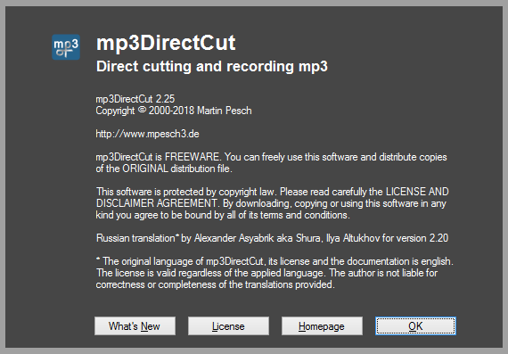 mp3directcut download