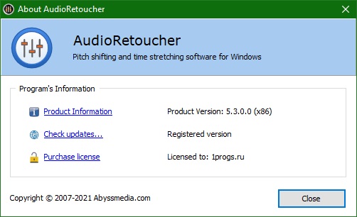 AudioRetoucher download Cracked
