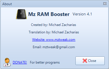 Mz Ram Booster download
