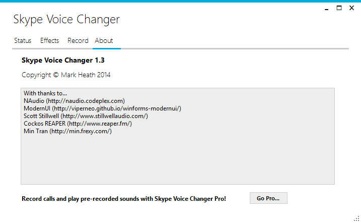 Skype Voice Changer download