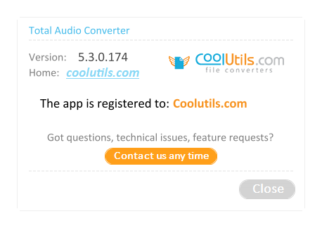 total audio converter free download in Russian & English