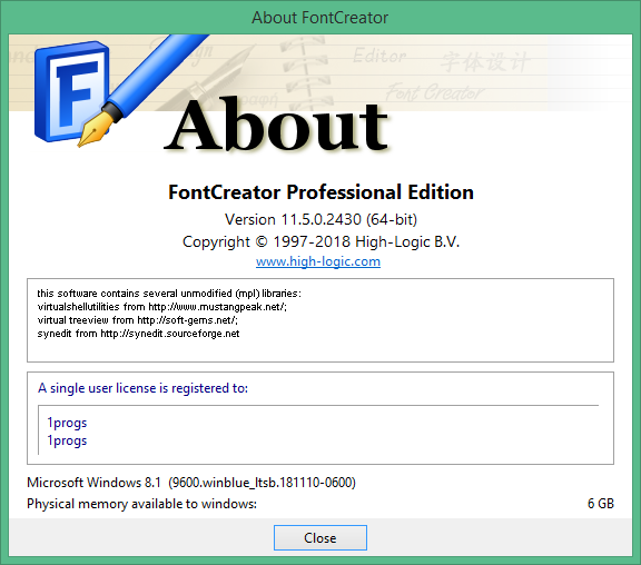 fontcreator Activation Code