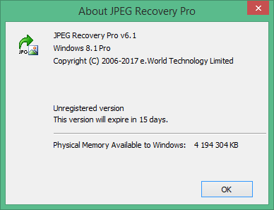 JPEG Recovery Pro download torrent