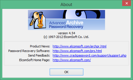 advanced archive password recovery Activation Code