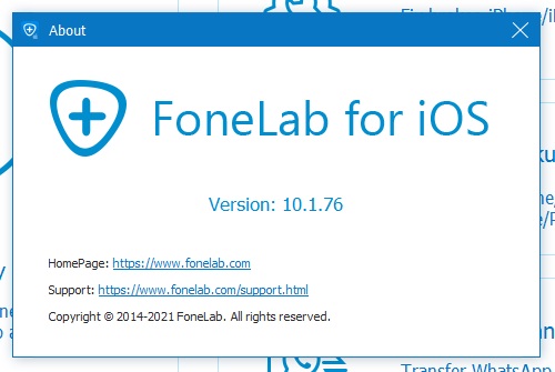 FoneLab for iOS Activation Code