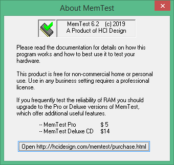 memtest windows 10