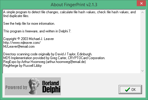 FingerPrint download