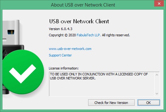 USB over Network Key