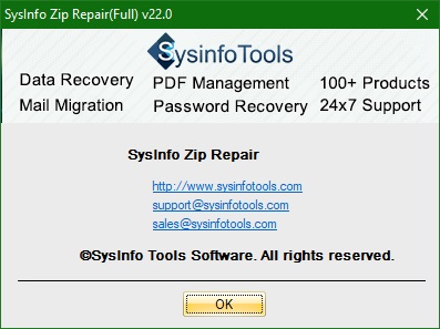 SysInfoTools Zip Repair download