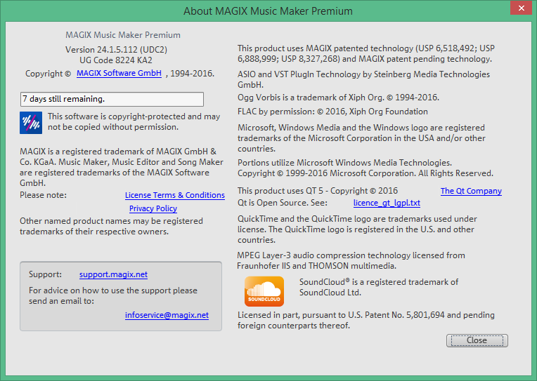 MAGIX Music Maker Key