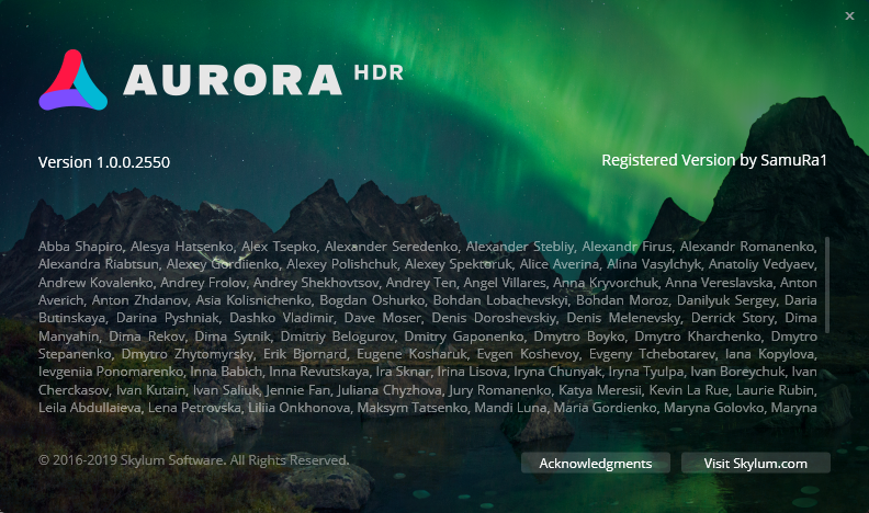 Aurora HDR download torrent