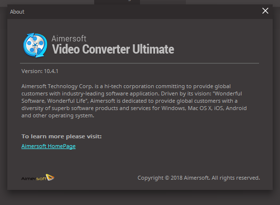 aimersoft video converter ultimate Activation Code