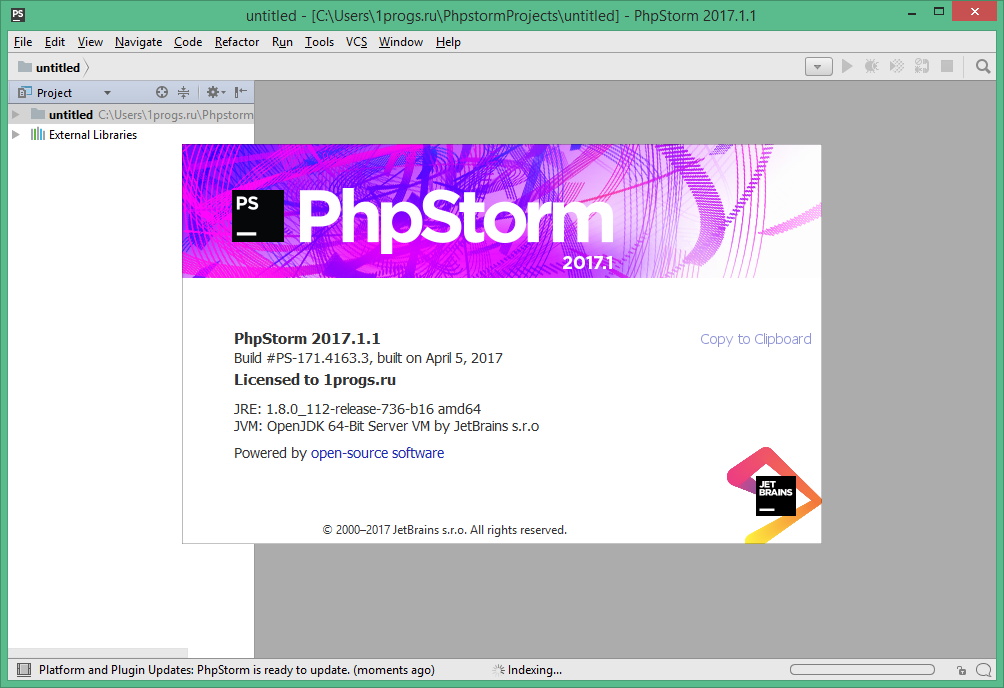 PhpStorm download with Key