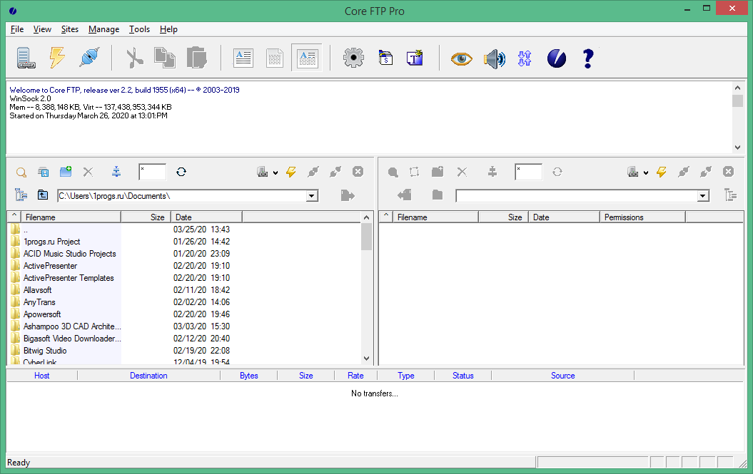 Core FTP