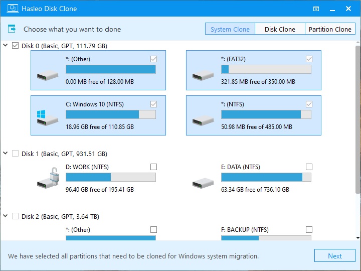 Hasleo Disk Clone