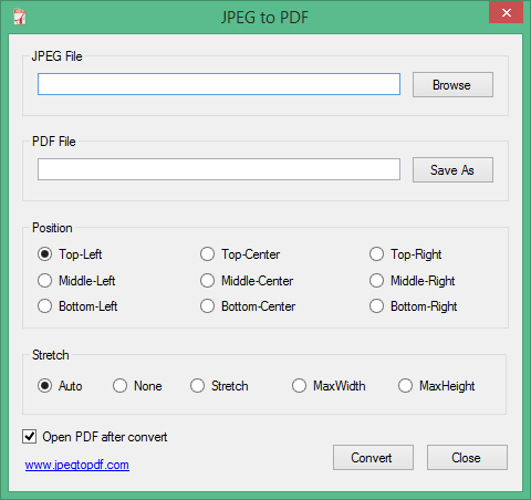 JPEG to PDF download