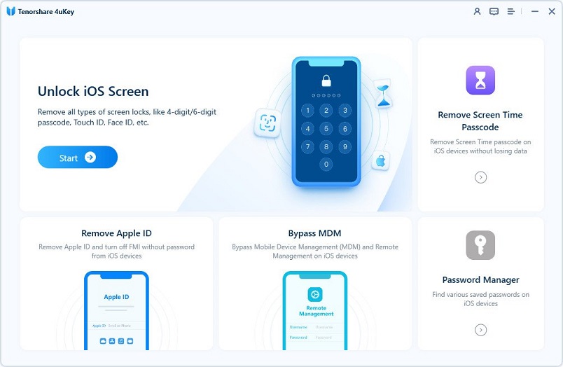 Tenorshare 4uKey for iPhone