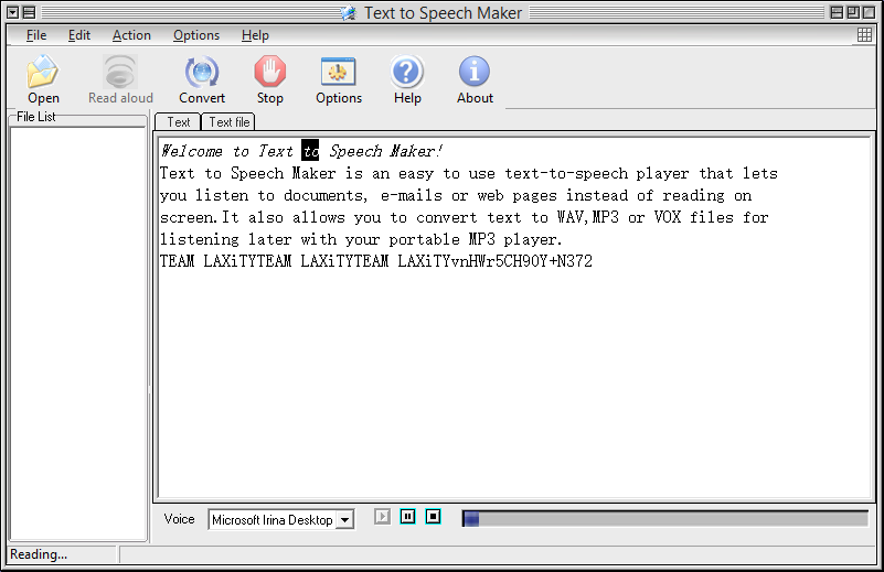 Text to Speech Maker