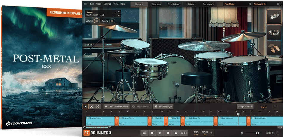 Toontrack Post Metal EZX